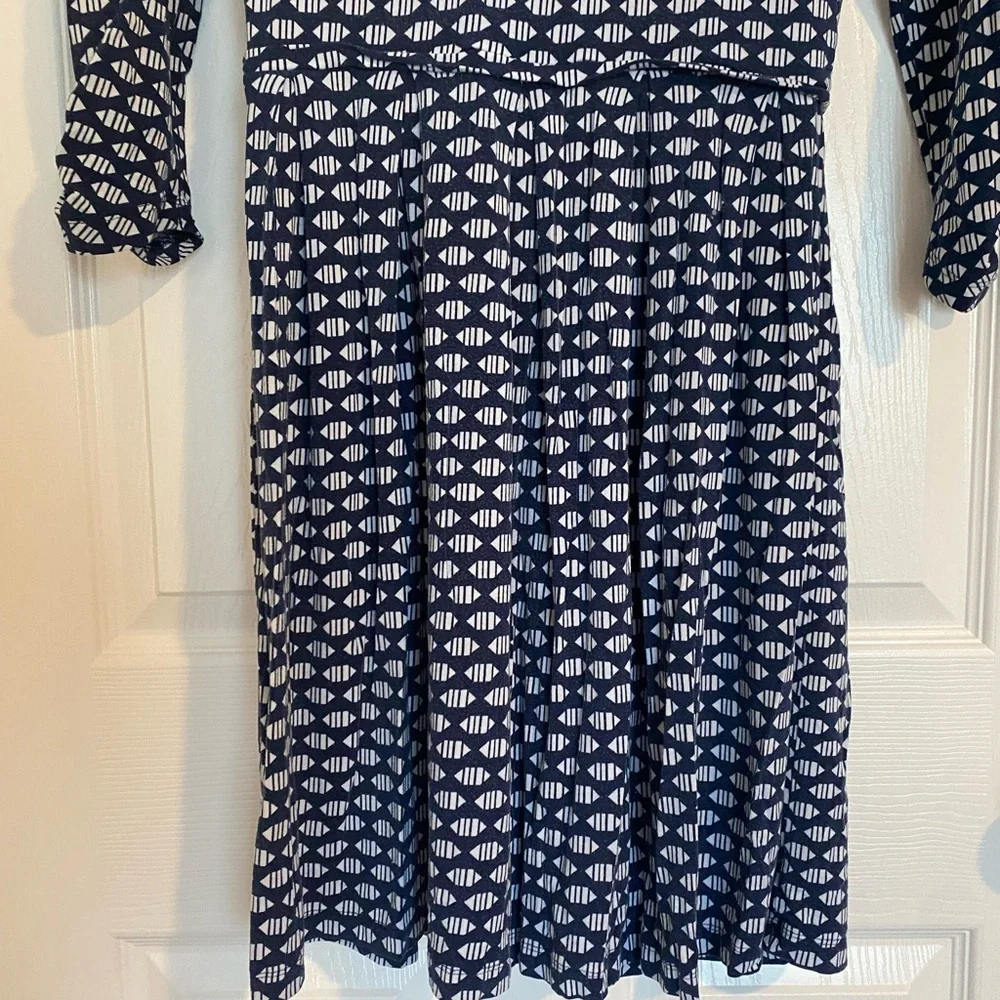 Tart Ruched A-Line Pattern Dress - Picture 7 of 13